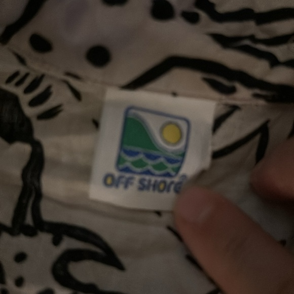 Vintage 80’s Off Shore Wild Design button-up shirt. Rare! - Picture 4 of 5